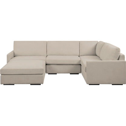 Refuge Corner Sofa by Uttermost. Made from rubber wood, plywood, fabric, foam, trillion in a unique style.