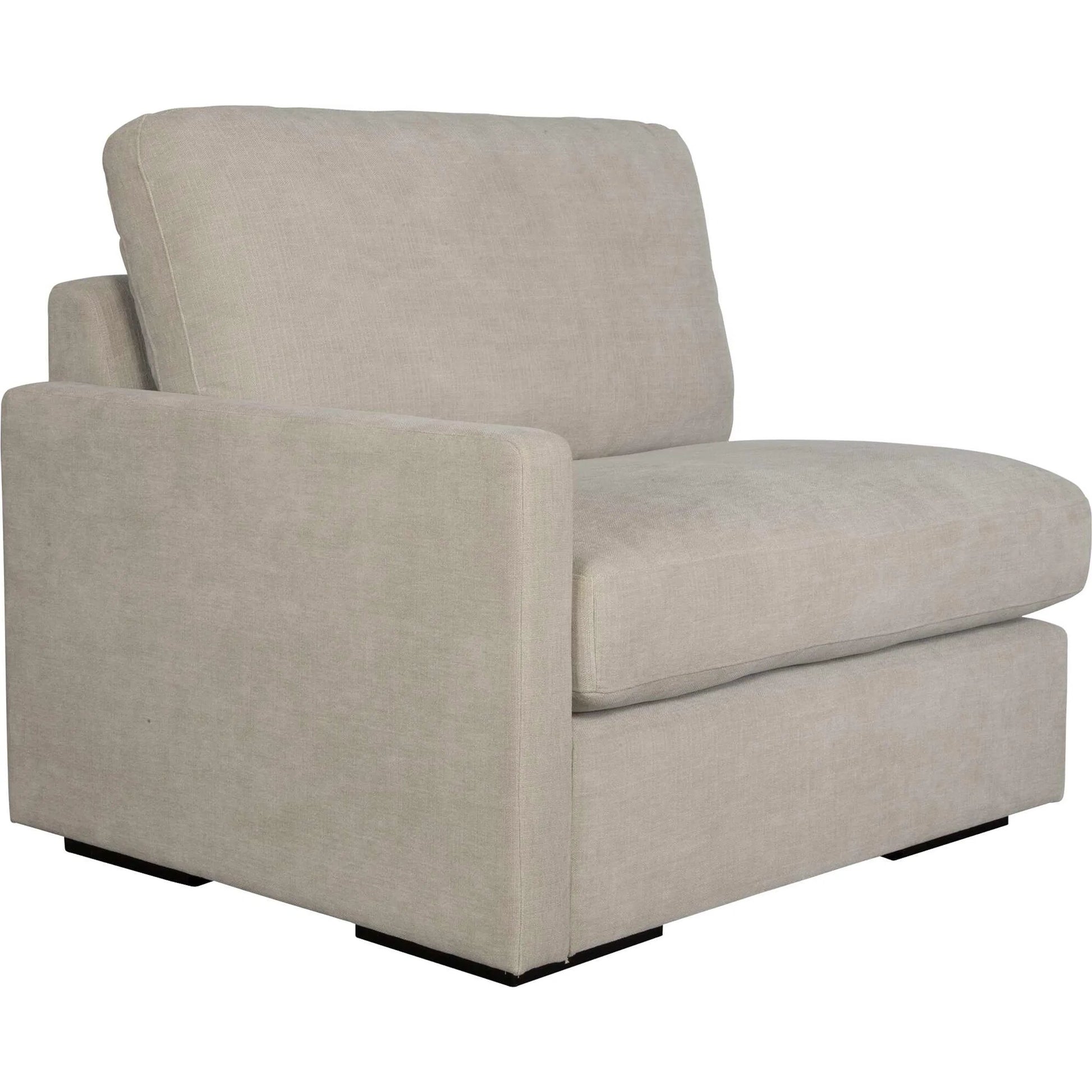 Refuge Left Arm Facing Sofa by Uttermost. Made from rubber wood, plywood, fabric, foam, trillion in a unique style.