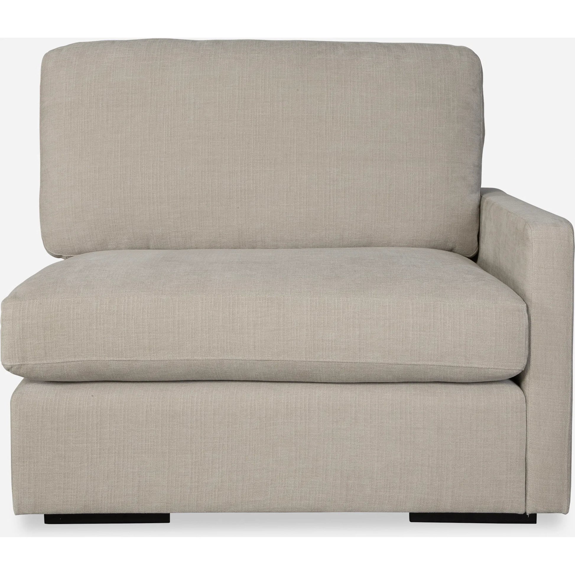 Refuge Right Arm Facing Sofa by Uttermost. Made from rubber wood, plywood, fabric, foam, trillion in a unique style.