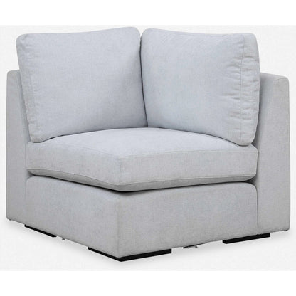 Refuge Corner Sofa by Uttermost. Made from rubber wood, plywood, fabric, foam, trillion in a unique style.