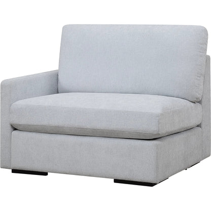 Refuge Left Arm Facing Sofa by Uttermost. Made from rubber wood, plywood, fabric, foam, trillion in a unique style.
