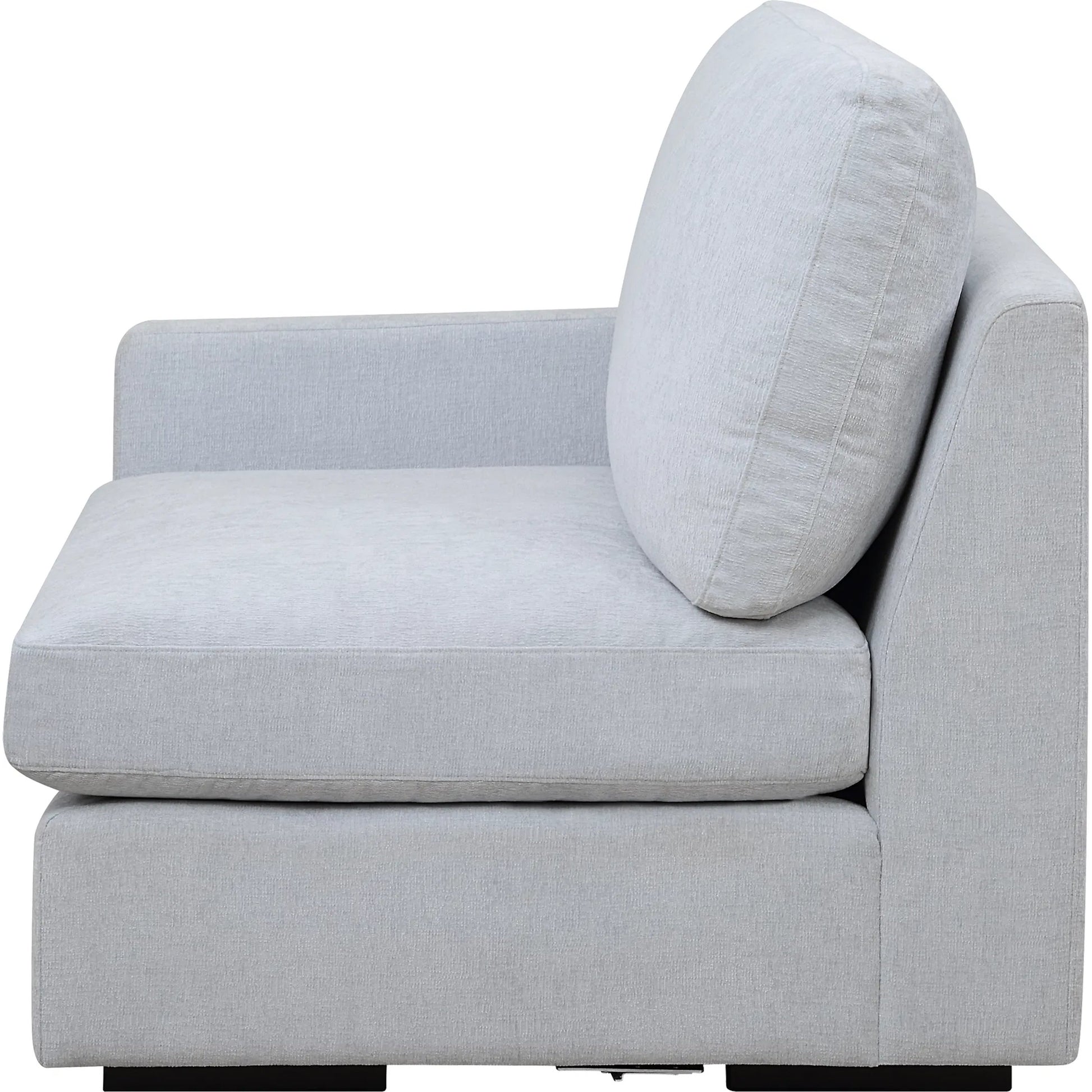 Refuge Left Arm Facing Sofa by Uttermost. Made from rubber wood, plywood, fabric, foam, trillion in a unique style.