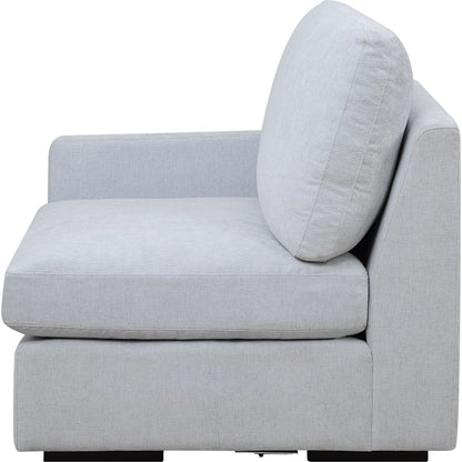 Refuge Left Arm Facing Sofa by Uttermost. Made from rubber wood, plywood, fabric, foam, trillion in a unique style.