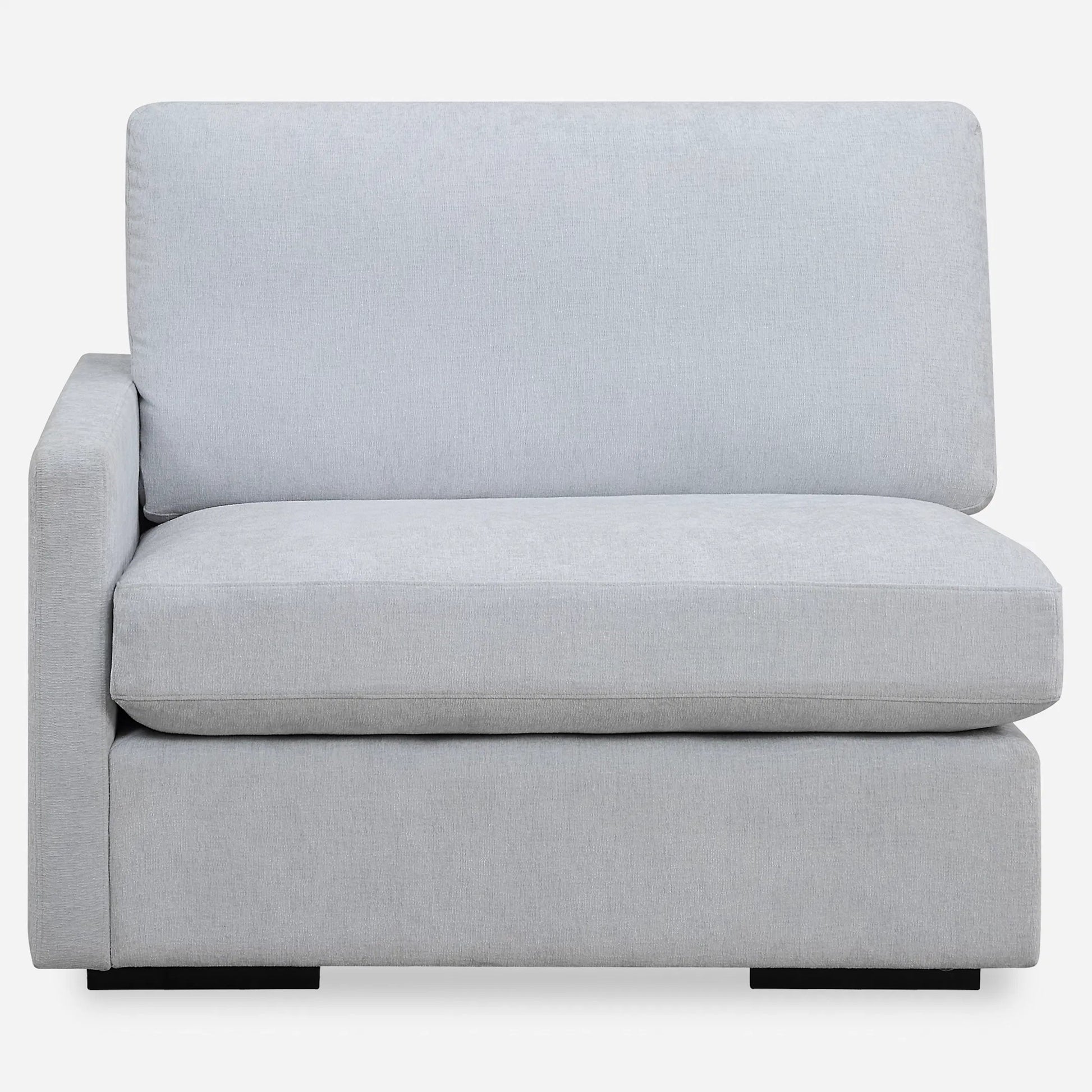 Refuge Left Arm Facing Sofa by Uttermost. Made from rubber wood, plywood, fabric, foam, trillion in a unique style.