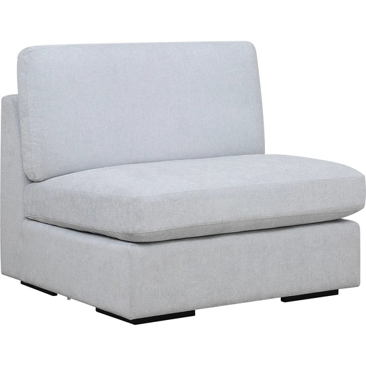 Refuge Armless Sand Sofa by Uttermost. Made from rubber wood, plywood, fabric, foam, trillion in a unique style.