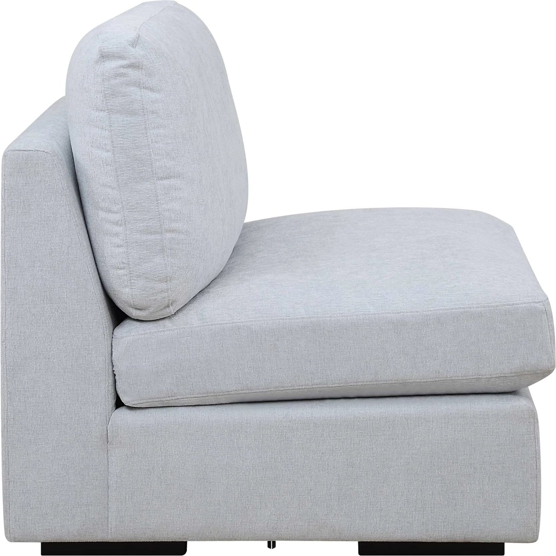 Refuge Armless Sand Sofa by Uttermost. Made from rubber wood, plywood, fabric, foam, trillion in a unique style.
