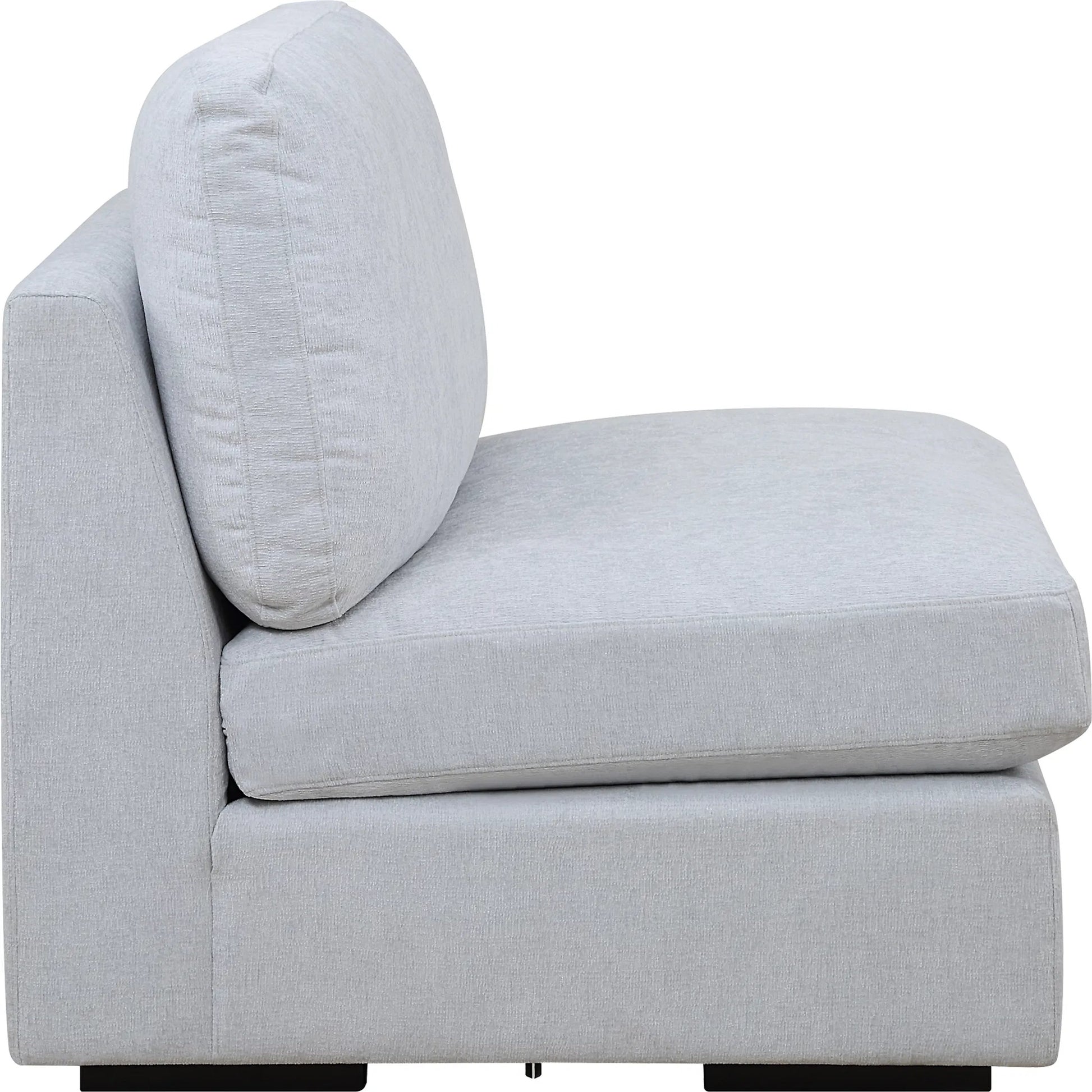 Refuge Armless Sand Sofa by Uttermost. Made from rubber wood, plywood, fabric, foam, trillion in a unique style.
