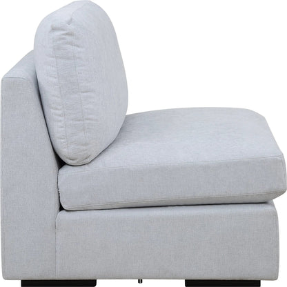 Refuge Armless Sand Sofa by Uttermost. Made from rubber wood, plywood, fabric, foam, trillion in a unique style.