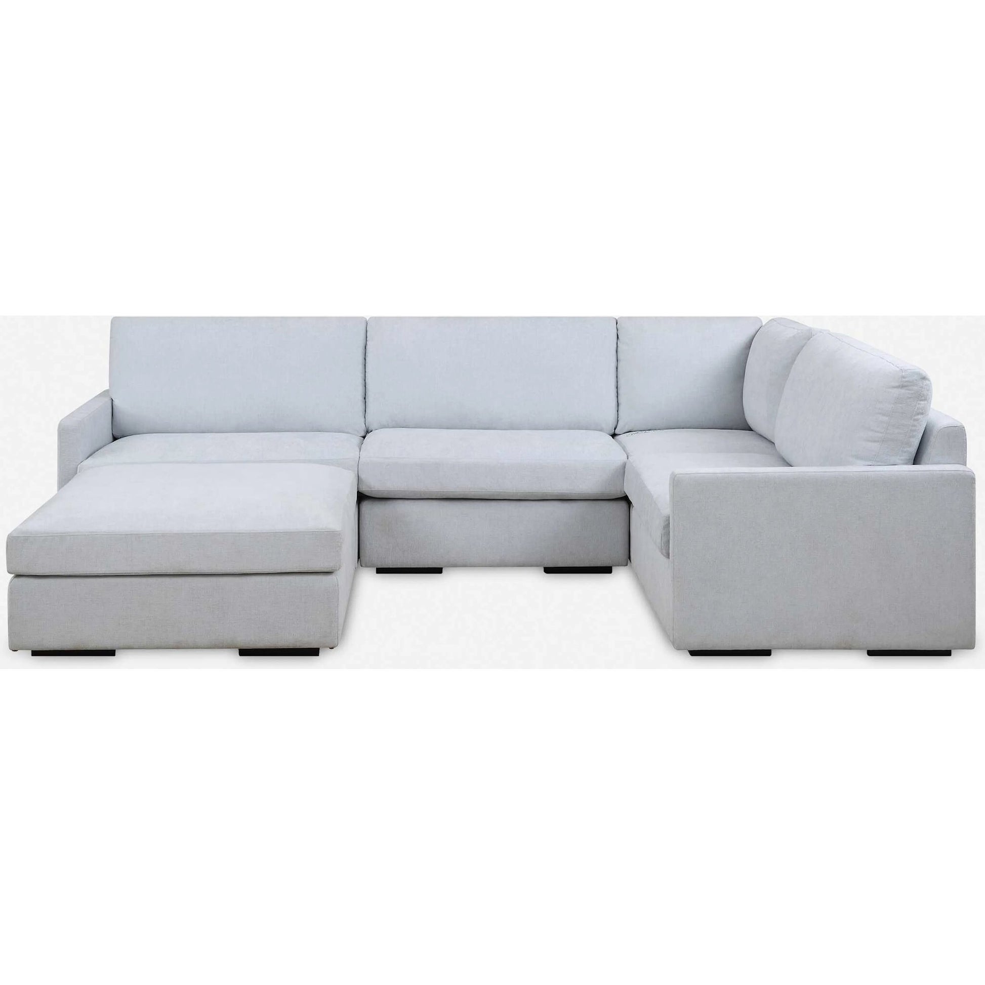 Refuge Armless Sand Sofa by Uttermost. Made from rubber wood, plywood, fabric, foam, trillion in a unique style.