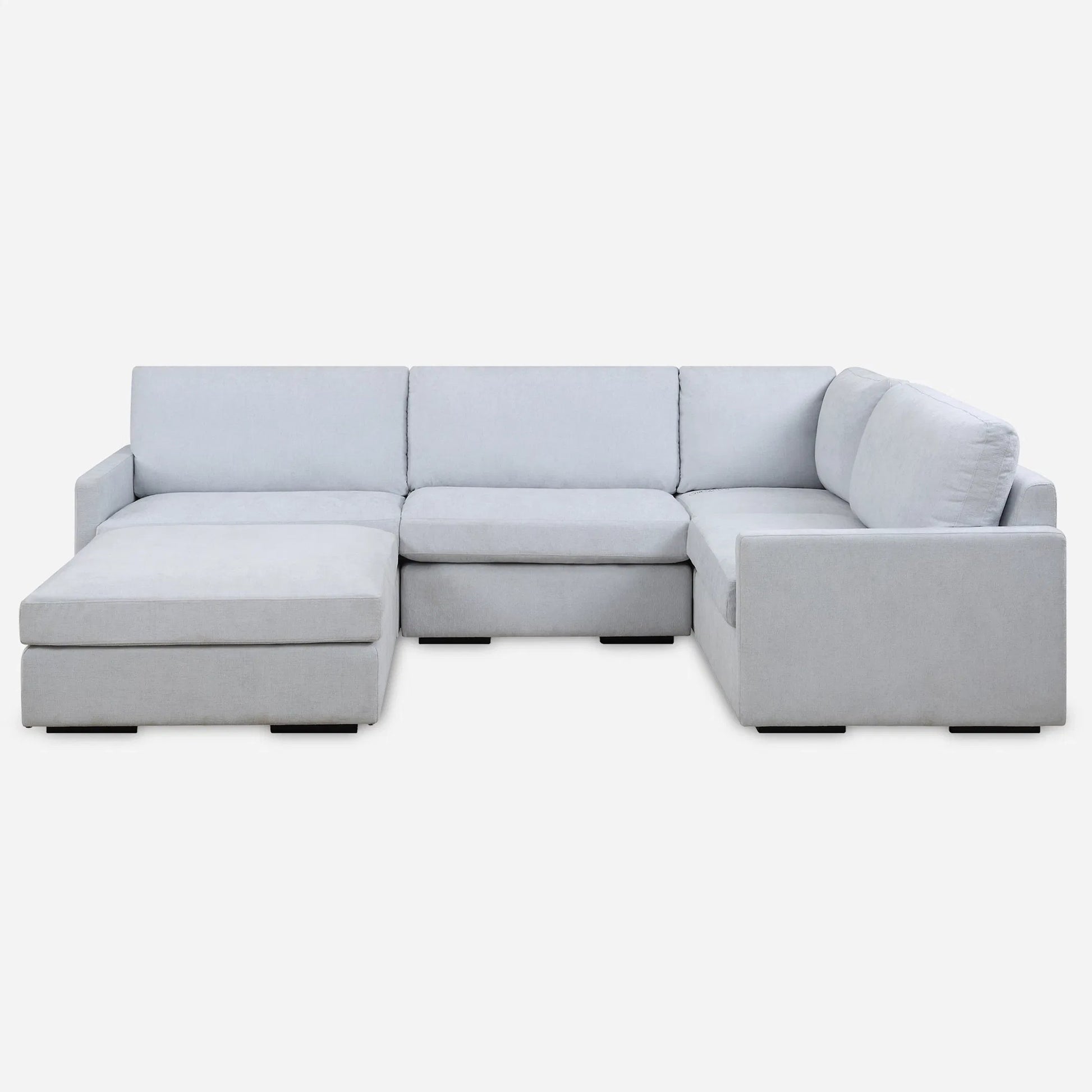 Refuge Armless Sand Sofa by Uttermost. Made from rubber wood, plywood, fabric, foam, trillion in a unique style.
