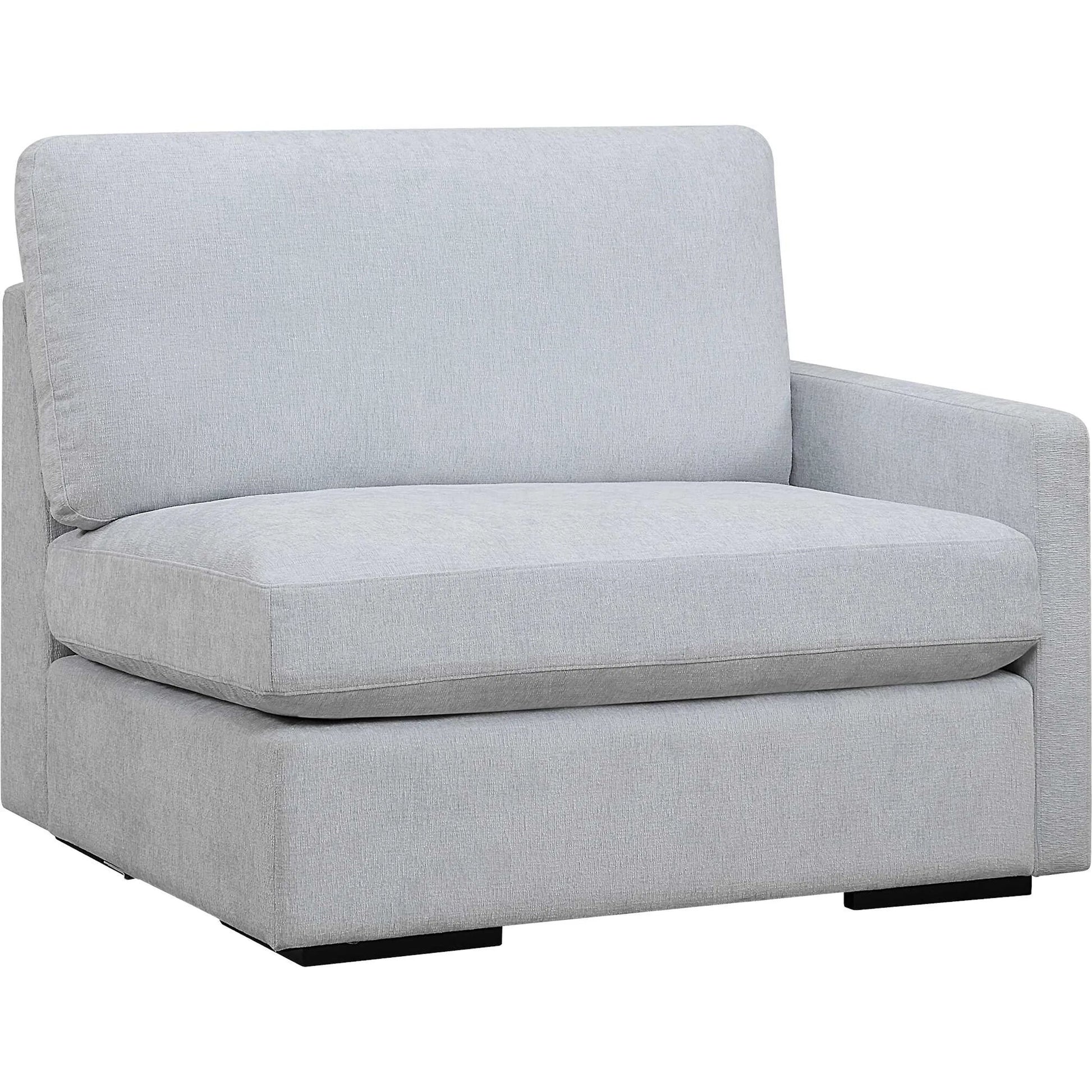 Refuge Right Arm Facing Sofa by Uttermost. Made from rubber wood, plywood, fabric, foam, trillion in a unique style.