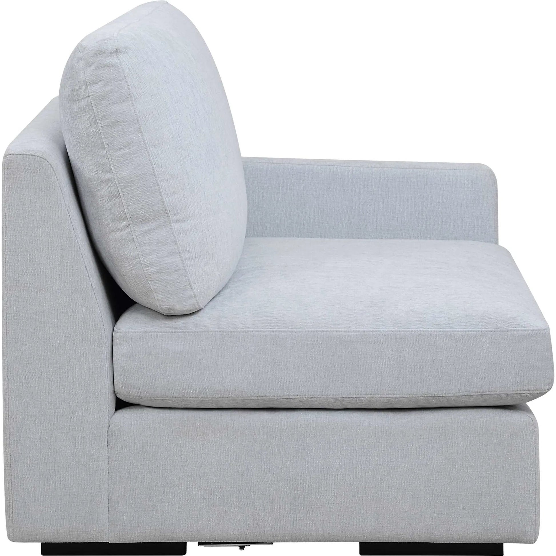 Refuge Right Arm Facing Sofa by Uttermost. Made from rubber wood, plywood, fabric, foam, trillion in a unique style.