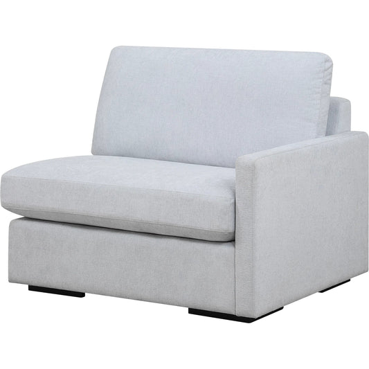 Refuge Right Arm Facing Sofa by Uttermost. Made from rubber wood, plywood, fabric, foam, trillion in a unique style.