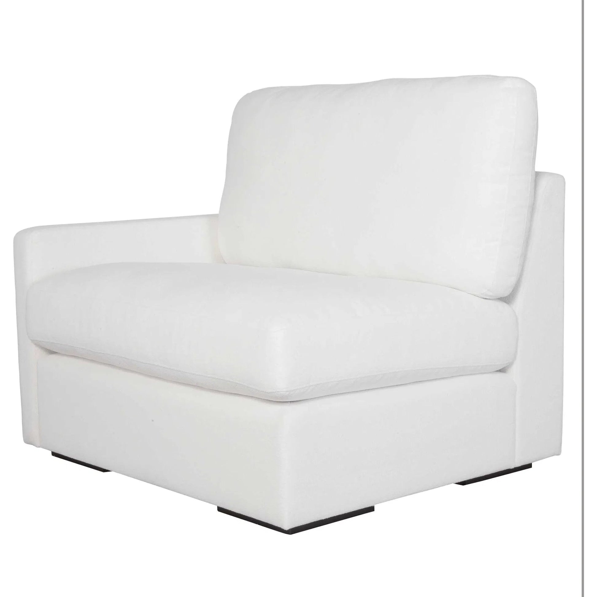 Refuge Left Arm Facing Sofa by Uttermost. Made from rubber wood, plywood, fabric, foam, trillion in a unique style.
