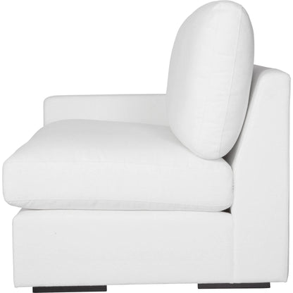 Refuge Left Arm Facing Sofa by Uttermost. Made from rubber wood, plywood, fabric, foam, trillion in a unique style.
