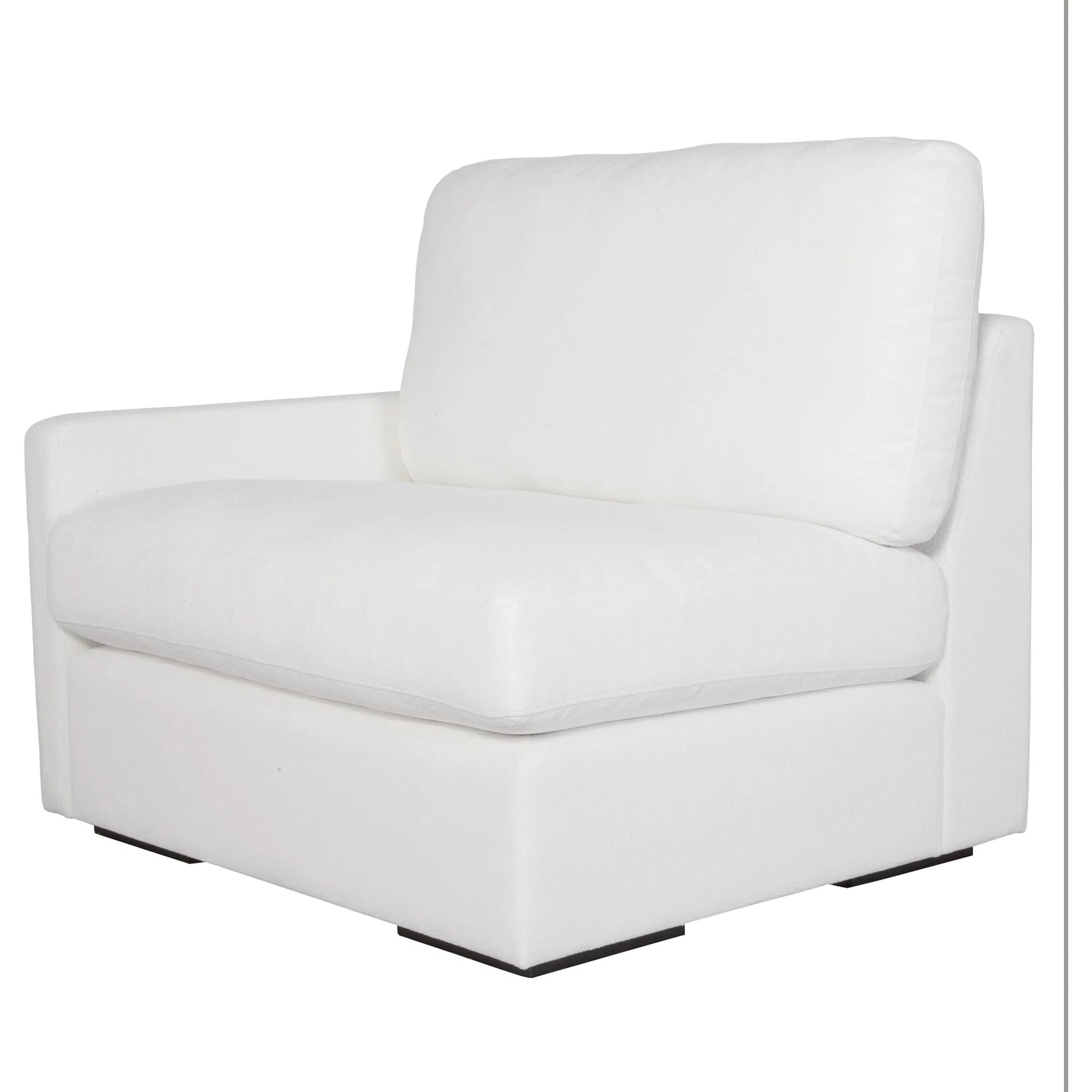 Refuge Left Arm Facing Sofa by Uttermost. Made from rubber wood, plywood, fabric, foam, trillion in a unique style.
