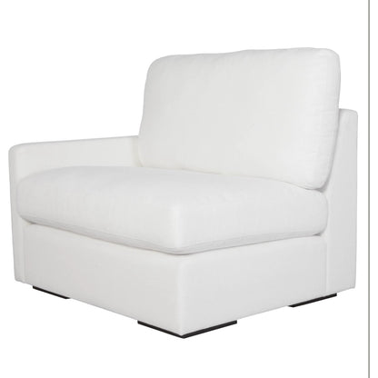Refuge Left Arm Facing Sofa by Uttermost. Made from rubber wood, plywood, fabric, foam, trillion in a unique style.