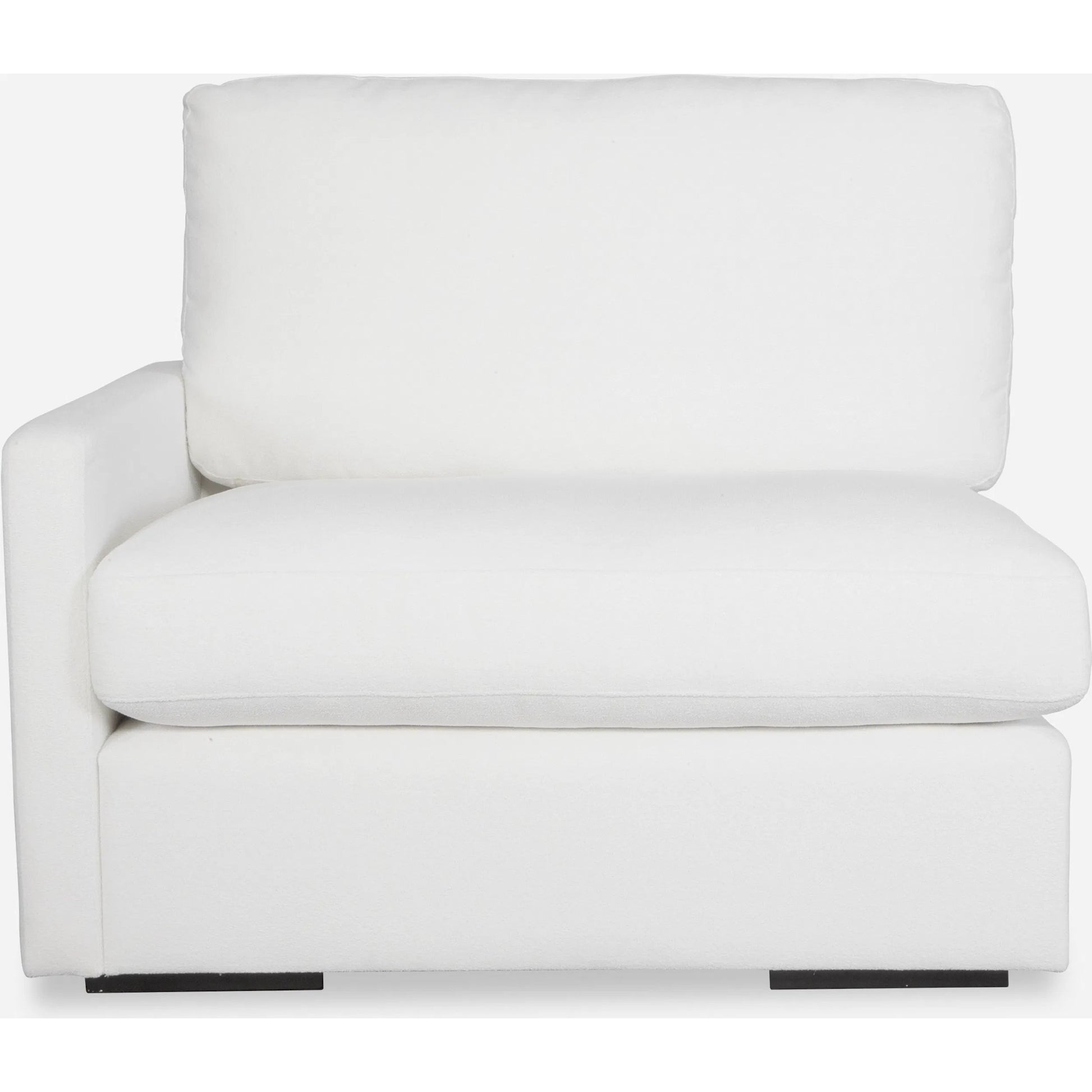 Refuge Left Arm Facing Sofa by Uttermost. Made from rubber wood, plywood, fabric, foam, trillion in a unique style.