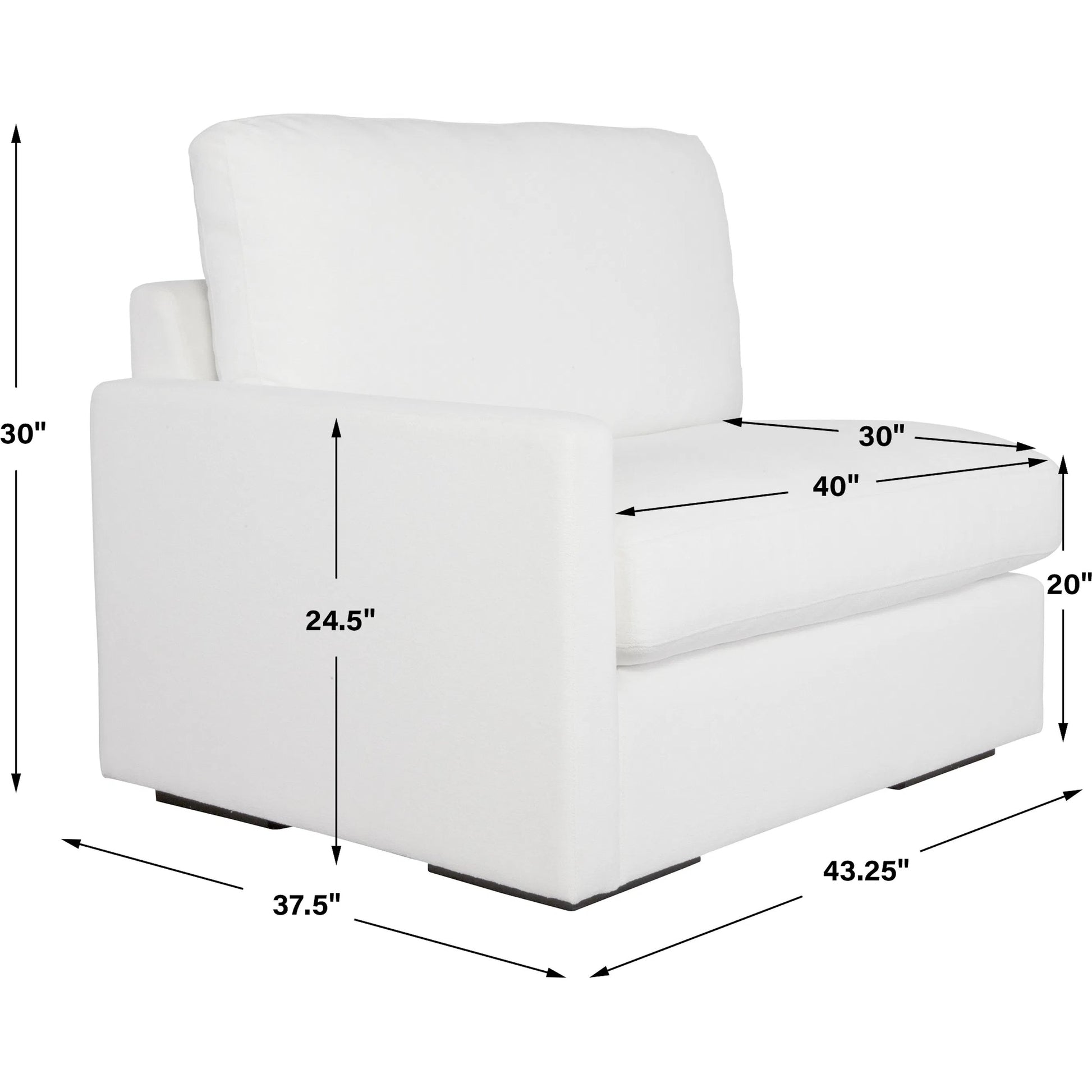Refuge Left Arm Facing Sofa by Uttermost. Made from rubber wood, plywood, fabric, foam, trillion in a unique style.