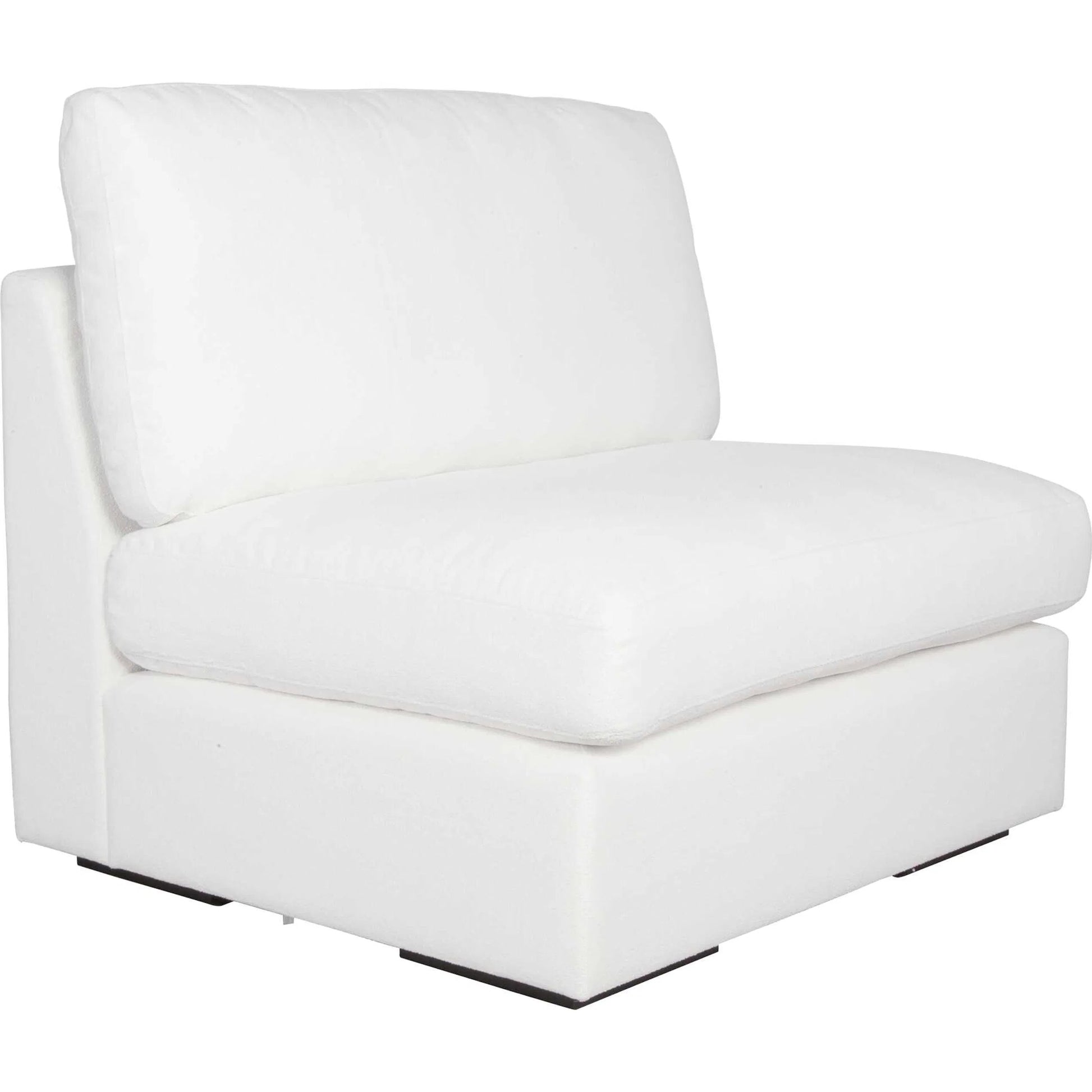 Refuge Armless Sand Sofa by Uttermost. Made from rubber wood, plywood, fabric, foam, trillion in a unique style.