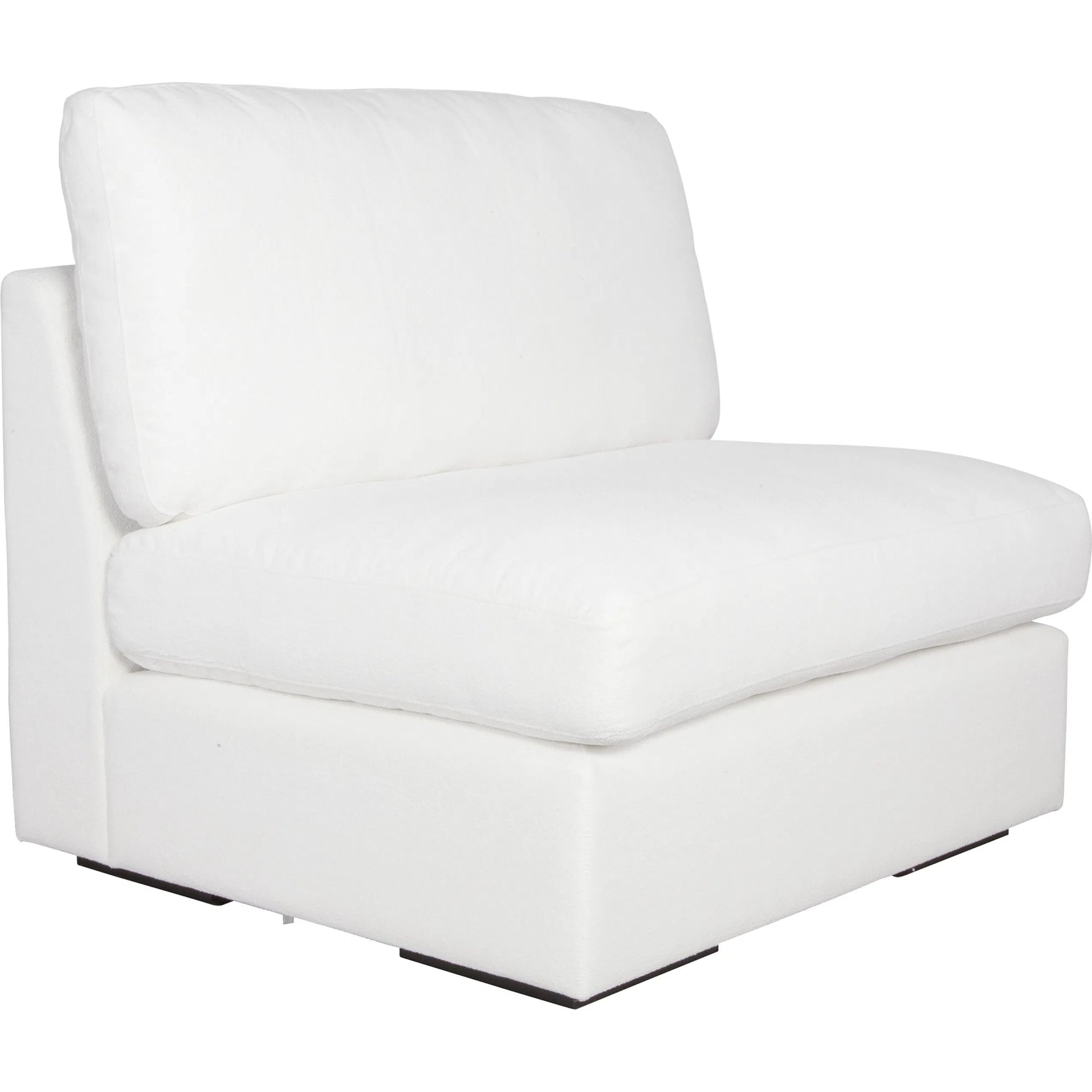 Refuge Armless Sand Sofa by Uttermost. Made from rubber wood, plywood, fabric, foam, trillion in a unique style.
