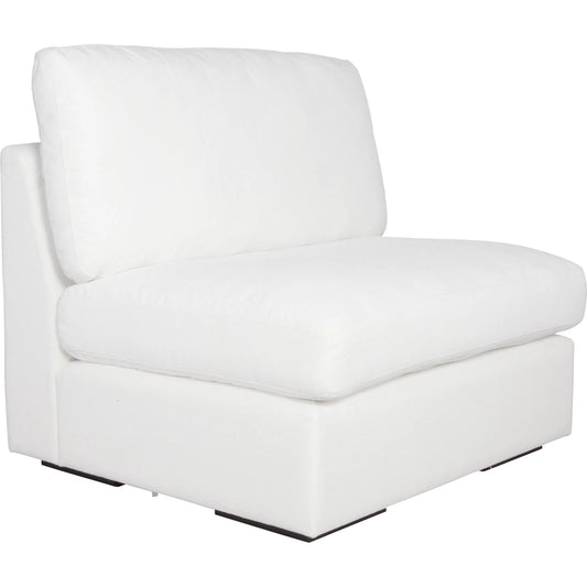 Refuge Armless Sand Sofa by Uttermost. Made from rubber wood, plywood, fabric, foam, trillion in a unique style.