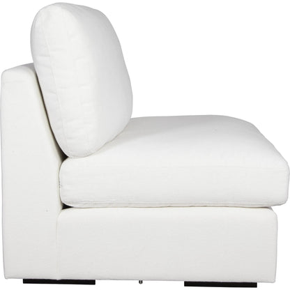 Refuge Armless Sand Sofa by Uttermost. Made from rubber wood, plywood, fabric, foam, trillion in a unique style.