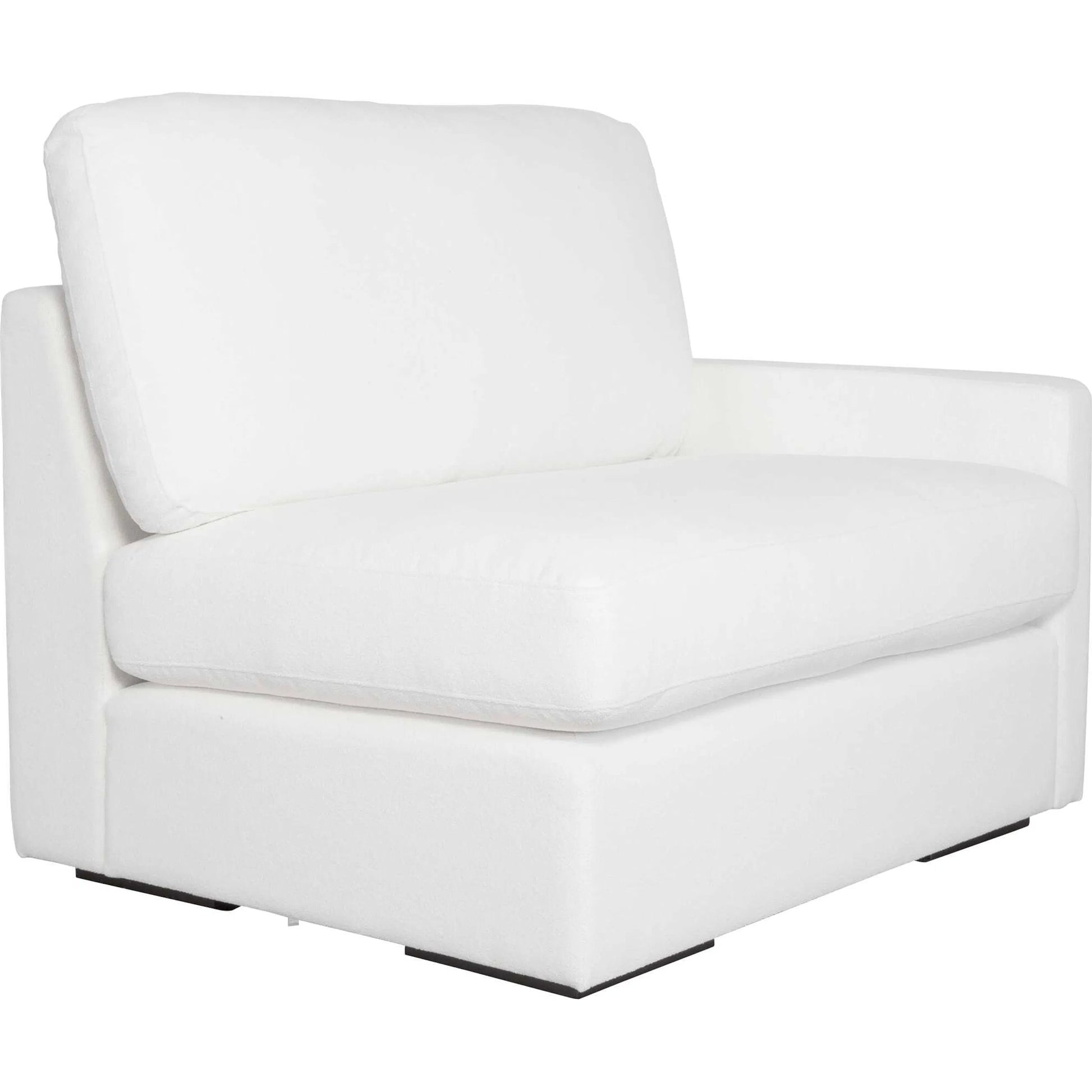 Refuge Right Arm Facing Sofa by Uttermost. Made from rubber wood, plywood, fabric, foam, trillion in a unique style.