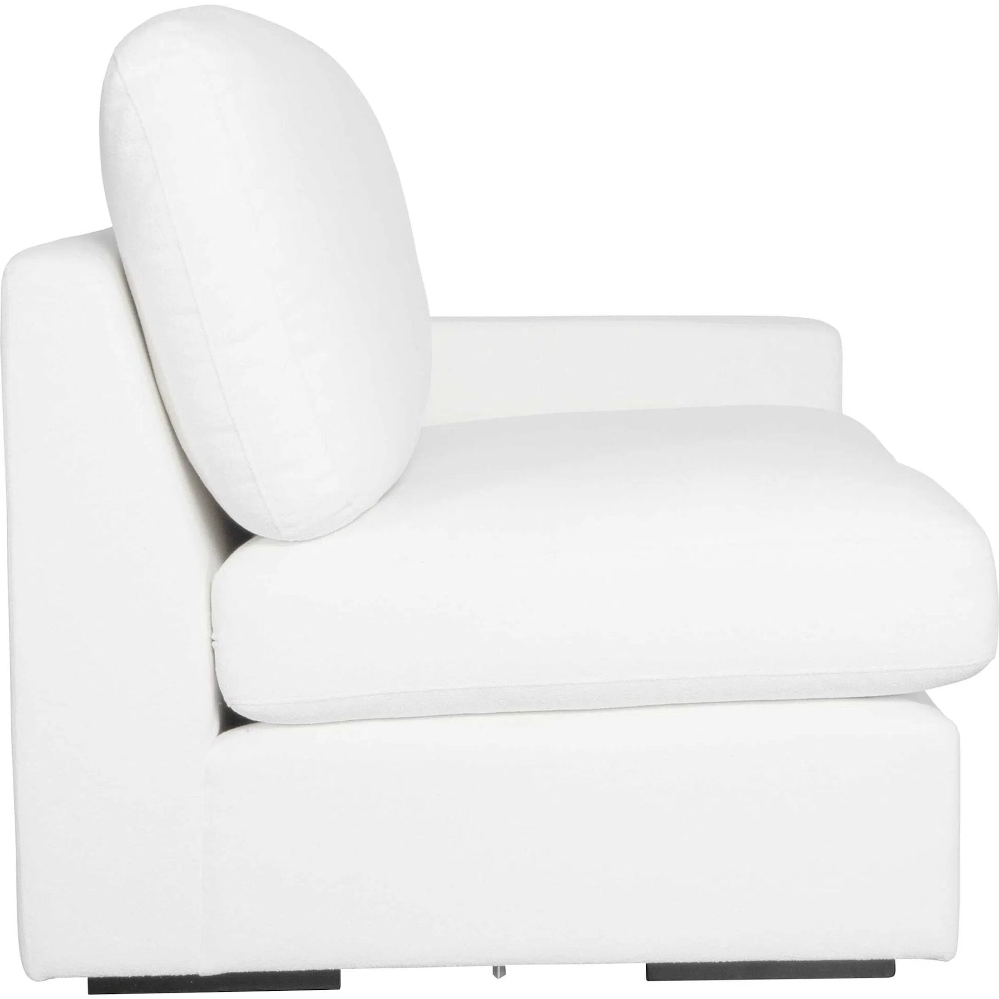 Refuge Right Arm Facing Sofa by Uttermost. Made from rubber wood, plywood, fabric, foam, trillion in a unique style.