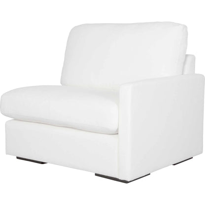 Refuge Right Arm Facing Sofa by Uttermost. Made from rubber wood, plywood, fabric, foam, trillion in a unique style.