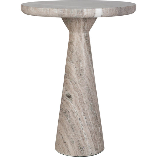 Stour Accent Table by Uttermost in natural marble. Made from morchana marble in a unique style.
