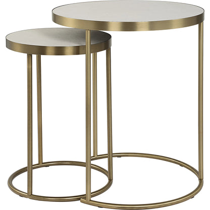 Aragon Nesting Tables (Set of 2) by Uttermost. Made from unique in a modern style.