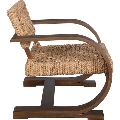 Rehema Accent Chair by Uttermost. Made from unique in a rustic style.
