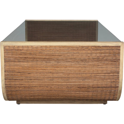 Farrington Coffee Table by Uttermost in driftwood grey. Made from mahogany wood, plywood in a unique style.