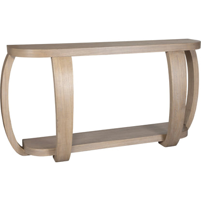 Adona Console Table by Uttermost in wood. Made from mindi wood, mdf mindi veneer in a transitional style.