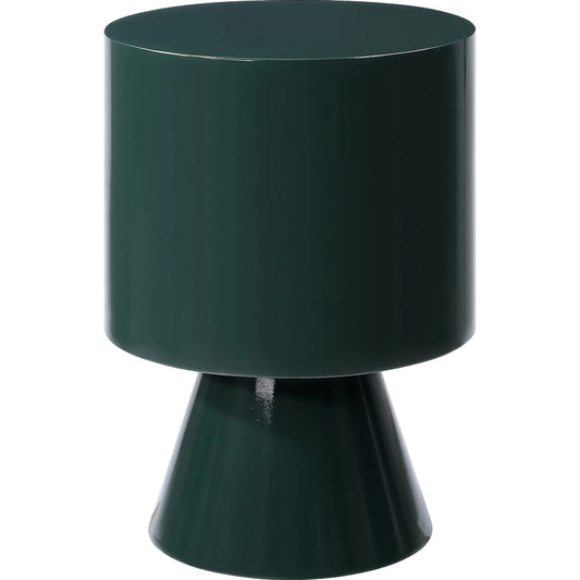Denison Accent Table by Uttermost in forest green. Made from mdf in a unique style.