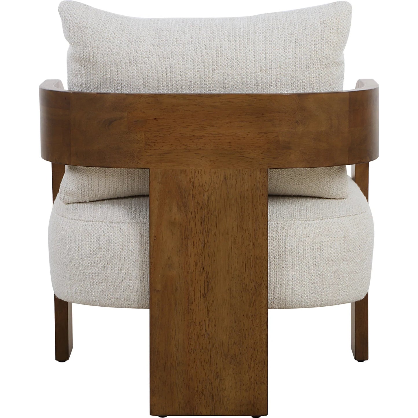 006 SI-2295232 | Unknown | Rowan Accent Chair by Uttermost in walnut. Made from oak solid, plywood, foam, fabric in a unique style.