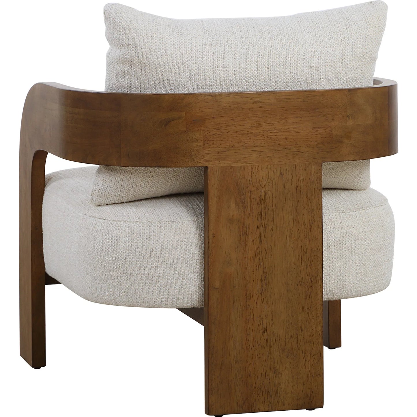 007 SI-2295232 | Unknown | Rowan Accent Chair by Uttermost in walnut. Made from oak solid, plywood, foam, fabric in a unique style.
