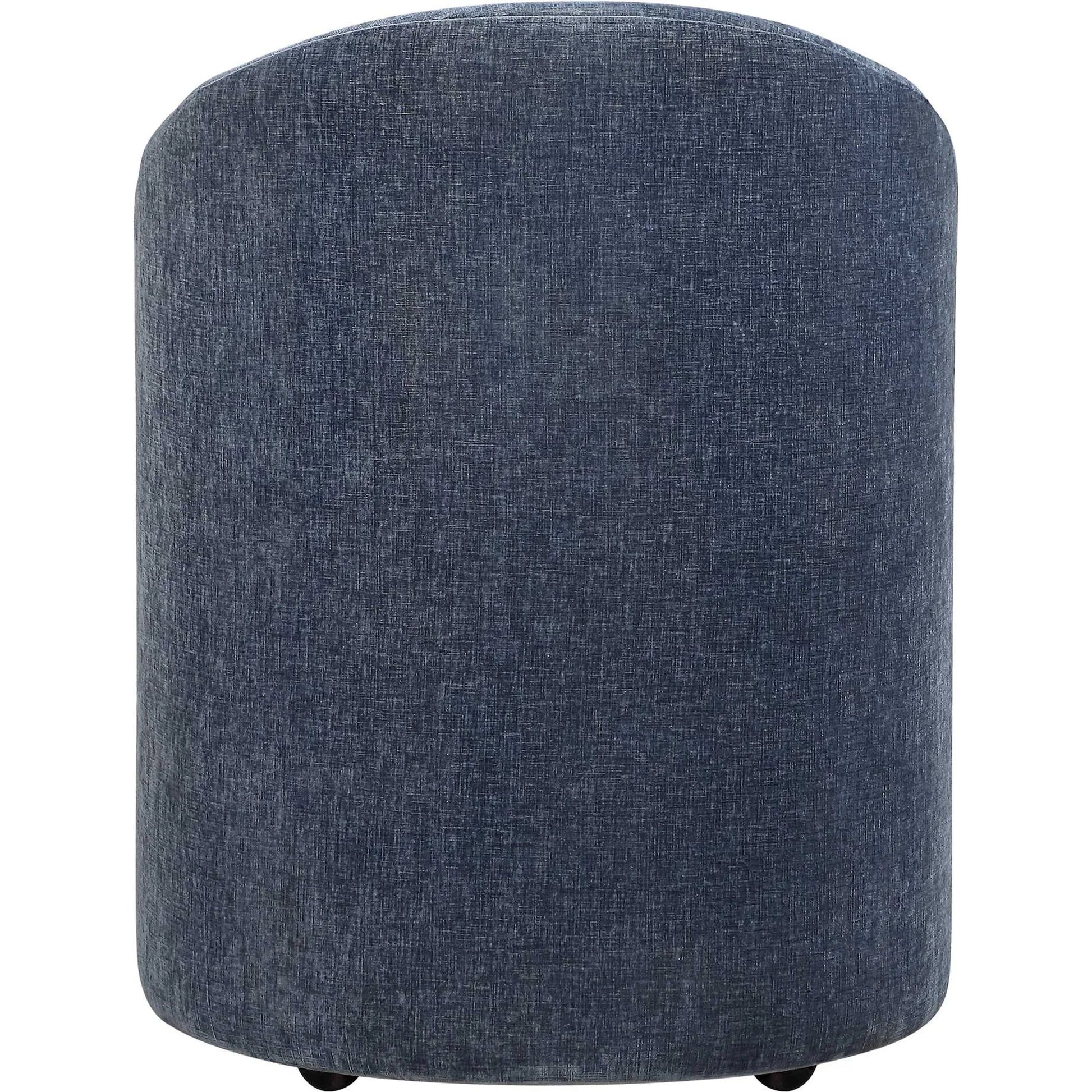 Harbor Dining Chair by Uttermost in blue. Made from solid wood, plywood, foam, fabric in a eclectic & global style.