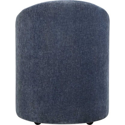 Harbor Dining Chair by Uttermost in blue. Made from solid wood, plywood, foam, fabric in a eclectic & global style.