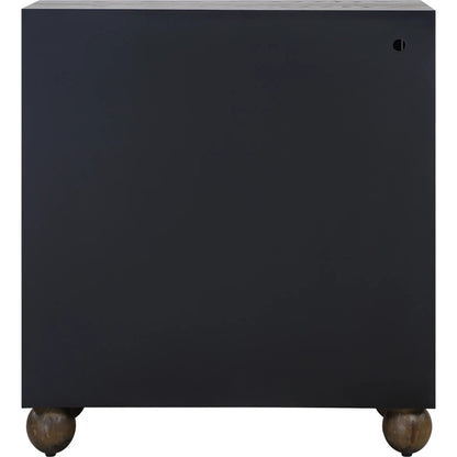 Mayenne 2-Door Cabinet by Uttermost in brass. Made from fir, iron, red oak, mdf in a traditional style.