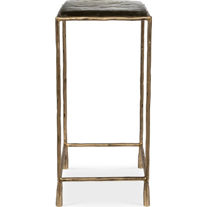 Ovard Accent Table by Uttermost in gold. Made from unique in a modern style.