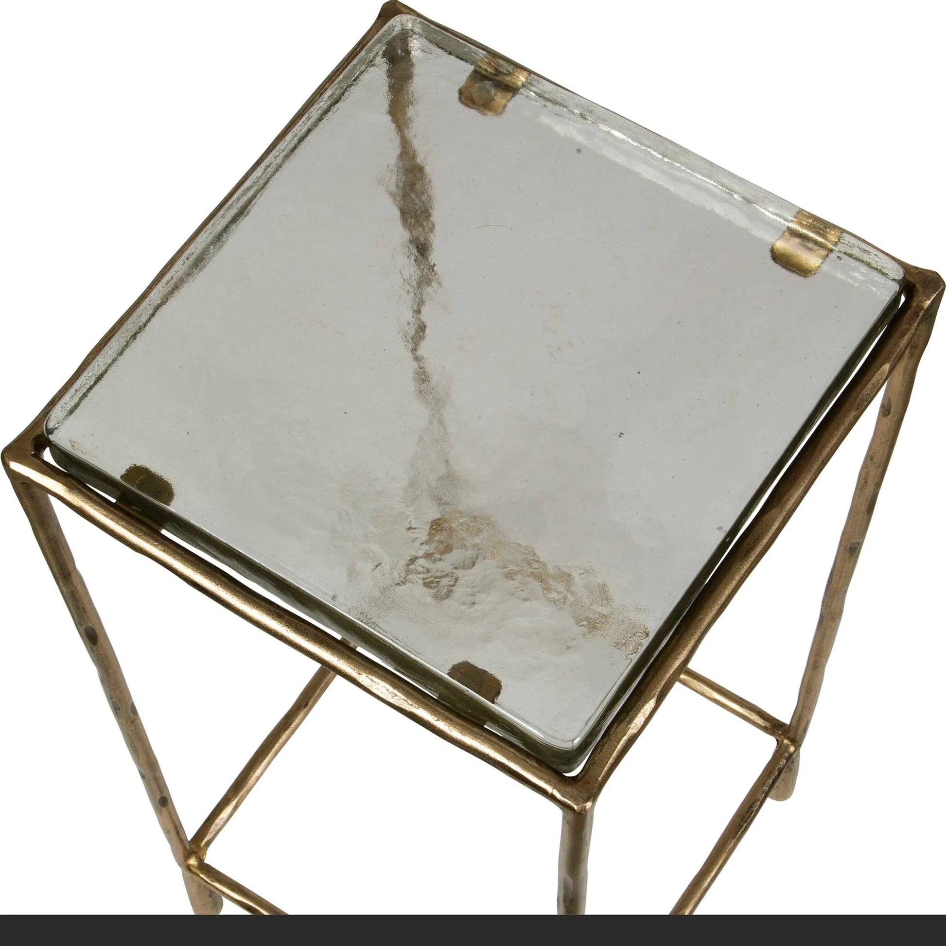 Ovard Accent Table by Uttermost in gold. Made from unique in a modern style.