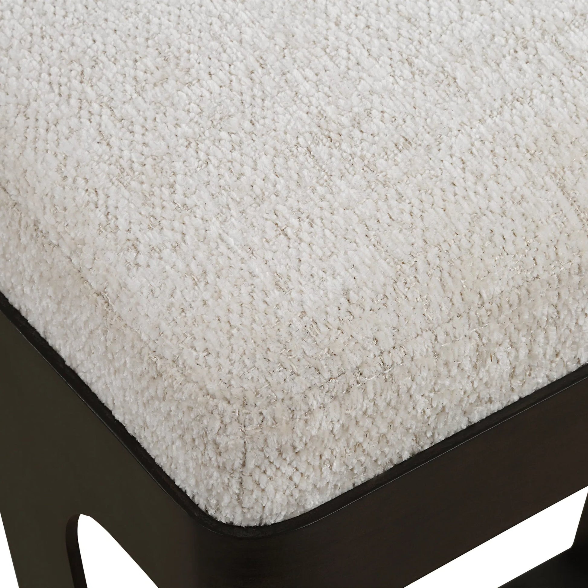 Hover Counter Stool by Uttermost in iron. Made from metal, mdf, foam, fabric in a unique style.
