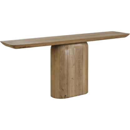 Camerlin Reclaimed Console Table by Uttermost in oak. Made from reclaimed oak, plywood in a unique style.