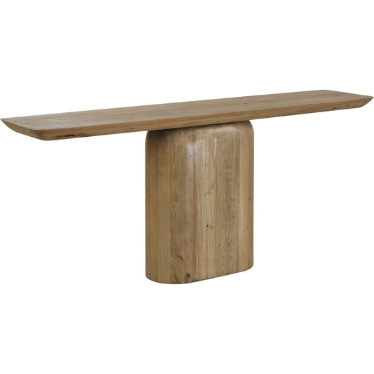 Camerlin Reclaimed Console Table by Uttermost in oak. Made from reclaimed oak, plywood in a unique style.