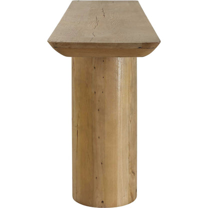 Camerlin Reclaimed Console Table by Uttermost in oak. Made from reclaimed oak, plywood in a unique style.