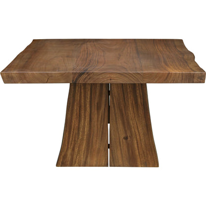 Glenmore Coffee Table by Uttermost in natural. Made from suar wood with metal kd in a transitional style.