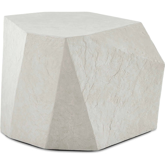 Parra Outdoor Side Table by Uttermost. Made from glass fiber reinforced concrete in a unique style.