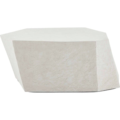 Parra  Outdoor Coffee Table by Uttermost. Made from glass fiber reinforced concrete in a modern style.